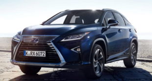фото спереди Lexus RX 450h 2018