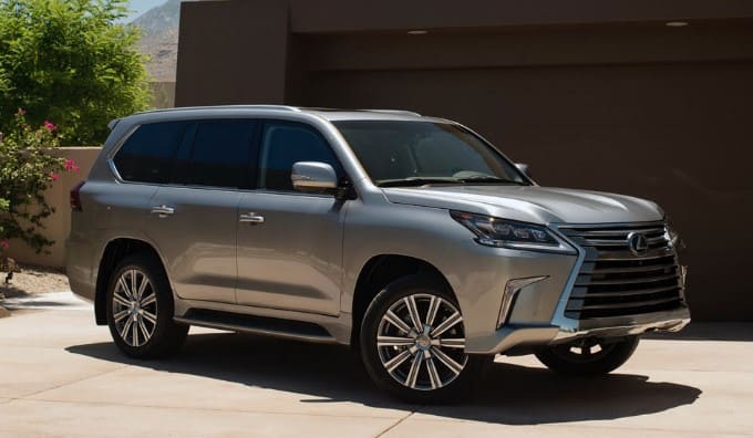 новый Лексус LX 570 2018 фото
