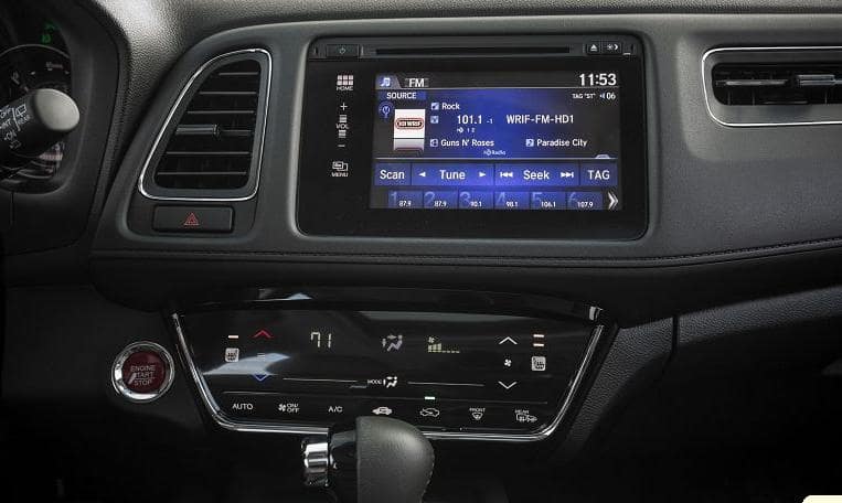 мультимедиа honda hr-v 2019 фото