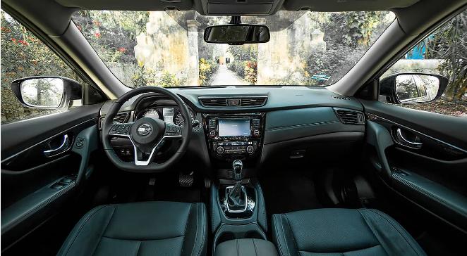 фото салона nissan x-trail 2018