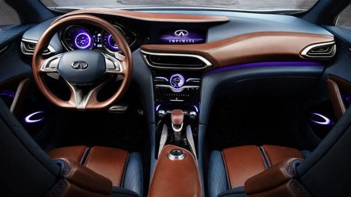 фото салона infiniti qx70 2019