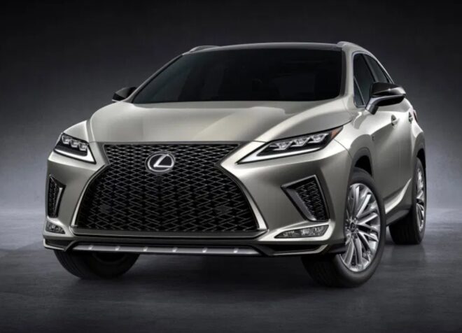 Lexus RX 350 2020 спереди
