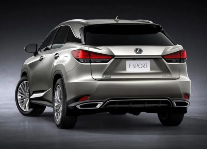 Lexus RX 350 2020 сзади